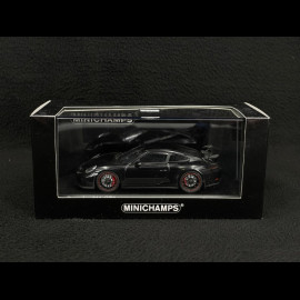 Porsche 911 GT3 type 991 Mk II 2017 metallic black 1/43 Minichamps 410066021