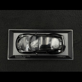 Porsche 911 GT3 typ 991 Mk II 2017 metallic schwarz 1/43 Minichamps 410066021