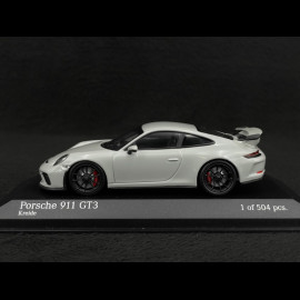 Porsche 911 GT3 typ 991 Mk II 2017 kreide grau 1/43 Minichamps 410066026