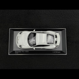 Porsche 911 GT3 typ 991 Mk II 2017 kreide grau 1/43 Minichamps 410066026