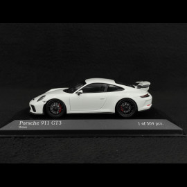 Porsche 911 GT3 typ 991 Mk II 2017 weiß 1/43 Minichamps 410066025