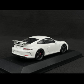 Porsche 911 GT3 type 991 Mk II 2017 white 1/43 Minichamps 410066025