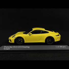 Porsche 911 GT3 type 991 Touring Package 2018 Gelb 1/43 Minichamps 410067421