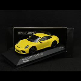 Porsche 911 GT3 type 991 Touring Package 2018 Gelb 1/43 Minichamps 410067421