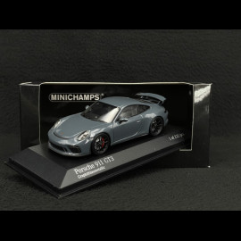 Porsche 911 GT3 typ 991 Mk II 2017 graphitblau metallic 1/43 Minichamps 413066031