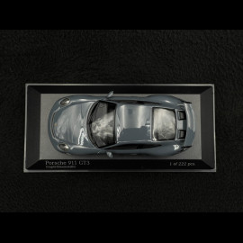 Porsche 911 GT3 typ 991 Mk II 2017 graphitblau metallic 1/43 Minichamps 413066031