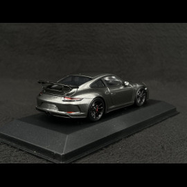 Porsche 911 GT3 type 991 Mk II 2017 agate grey metallic 1/43 Minichamps 413066033