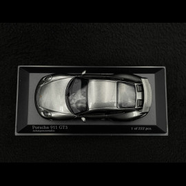 Porsche 911 GT3 type 991 Mk II 2017 agate grey metallic 1/43 Minichamps 413066033