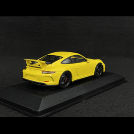 Porsche 911 GT3 type 991 Mk II 2017 racing yellow 1/43 Minichamps 410066020