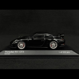 Porsche 911 GT3 typ 991 Mk II 2017 schwarz 1/43 Minichamps 413066029