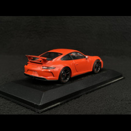 Porsche 911 GT3 typ 991 Mk II 2017 lavaorange 1/43 Minichamps 410066024