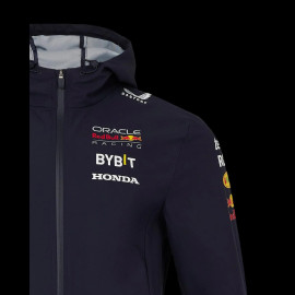 Red Bull Jacke F1 Team Verstappen Pérez wasserdichte Jacke Nachtblau TU5284-190 - Unisex