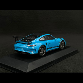 Porsche 911 GT3 RS type 991 Mk ll 2018 Miami blue 1/43 Minichamps WAP0201610J