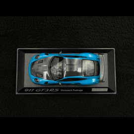 Porsche 911 GT3 RS type 991 Mk ll 2018 Miami blue 1/43 Minichamps WAP0201610J