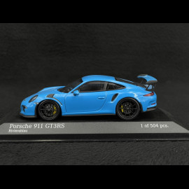 Porsche 911 typ 991 GT3 RS 2014 Rivierablau﻿ 1/43 Minichamps 410063221