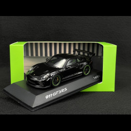 Porsche 911 GT3 RS type 991 Pack Weissach 2018 black 1/43 Spark WAX02020083