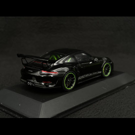 Porsche 911 GT3 RS type 991 Pack Weissach 2018 schwarz 1/43 Spark WAX02020083