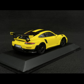 Porsche 911 GT2 RS type 991 Nürburgring lap record 2017 yellow / black 1/43 Spark WAX02026473