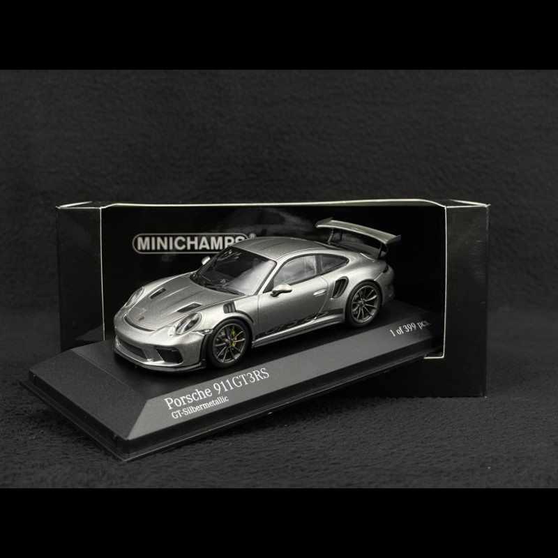 Porsche 911 GT3 RS type 991 phase II silver grey metallic 1/43 ...