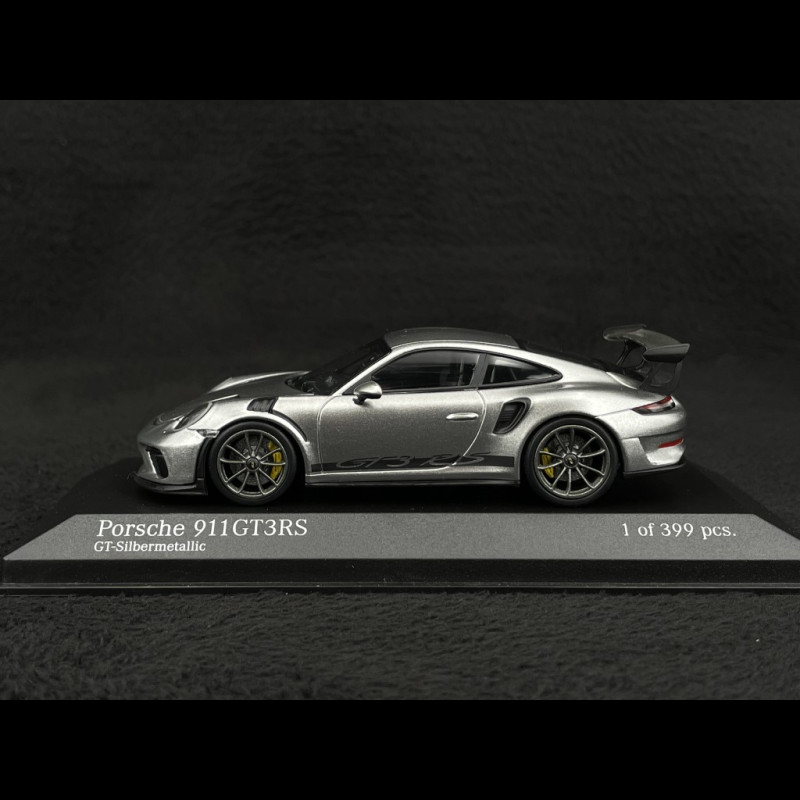 Porsche 911 GT3 RS type 991 phase II silver grey metallic 1/43 ...