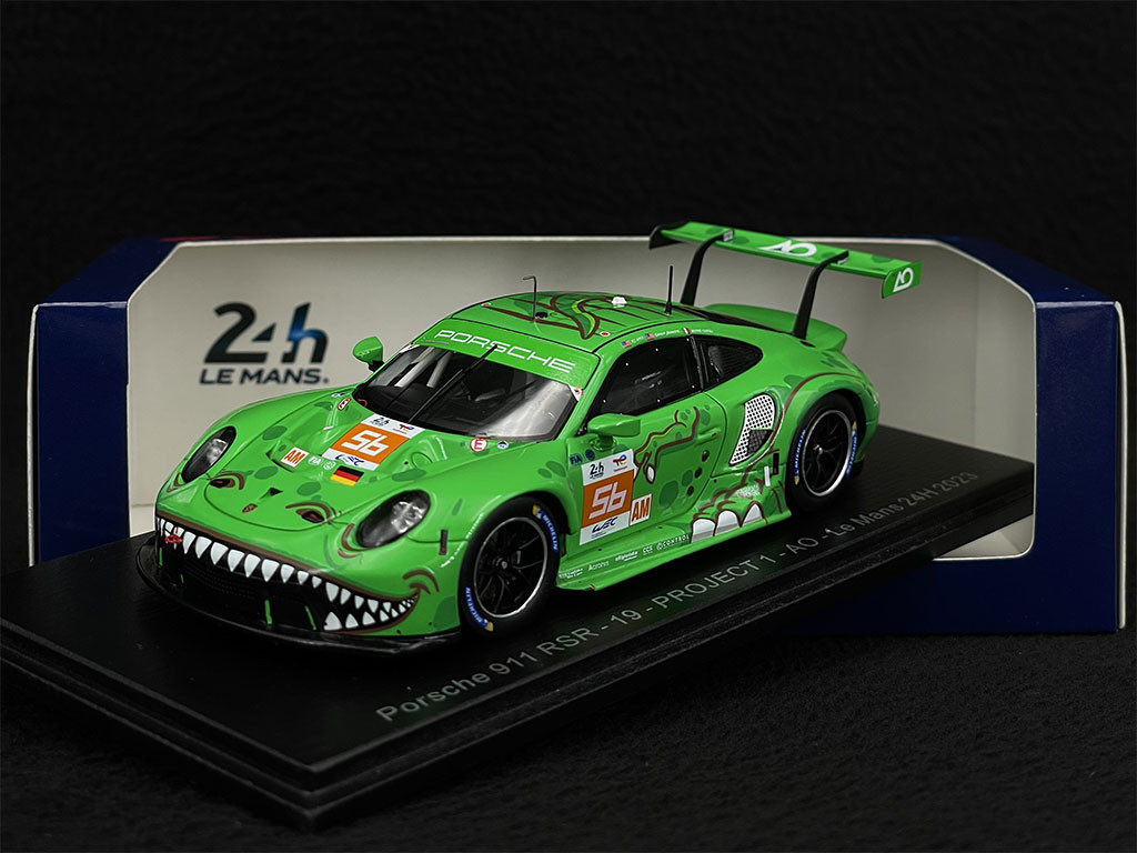 Porsche 911 RSR-19 Type 991 n° 56 Rexy Project 1 24h Le Mans 2023