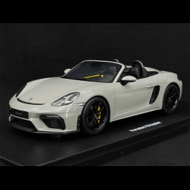 Porsche 718 Boxster Spyder Type 982 2020 Chalk Grey 1/18 GT Spirit GT436