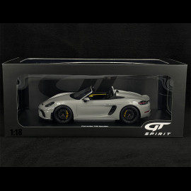 Porsche 718 Boxster Spyder Type 982 2020 Chalk Grey 1/18 GT Spirit GT436