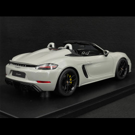 Porsche 718 Boxster Spyder Type 982 2020 Chalk Grey 1/18 GT Spirit GT436