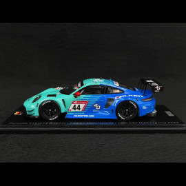 Porsche 911 GT3 R Type 992 n° 44 10. 24h Nürburgring 2023 1/43 Spark SG906