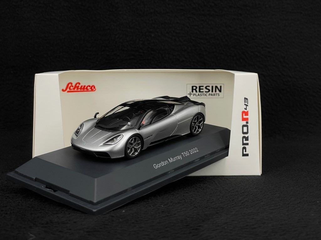 ミニカー 1/43 Gordon Murray T50 2022 Gordon Murray T50 2022 Silver 1/43 Schuco 450923900 - Elfershop