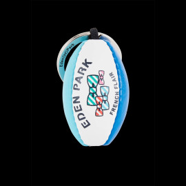 Eden Park Schlusselanhanger Rugbyball Ferveur au Stade PVC Blau E24AHTPC0002-ROV9