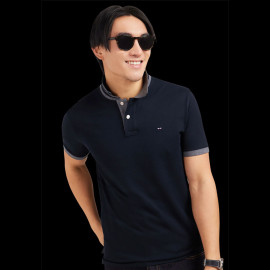 Eden Park Polo Shirt Cotton Pima Black / Grey PPKNIPCE0007-NO - men