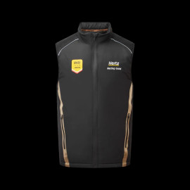 Jota Jacke Porsche 963 Team Hertz Ärmellos Schwarz / Gold HTZ18G1