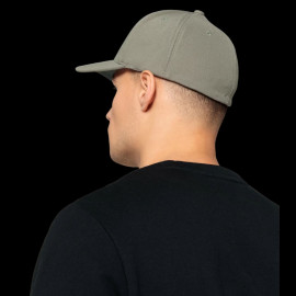 Porsche Cap emblem Flexfit Grey Green WAP1400050RUSA
