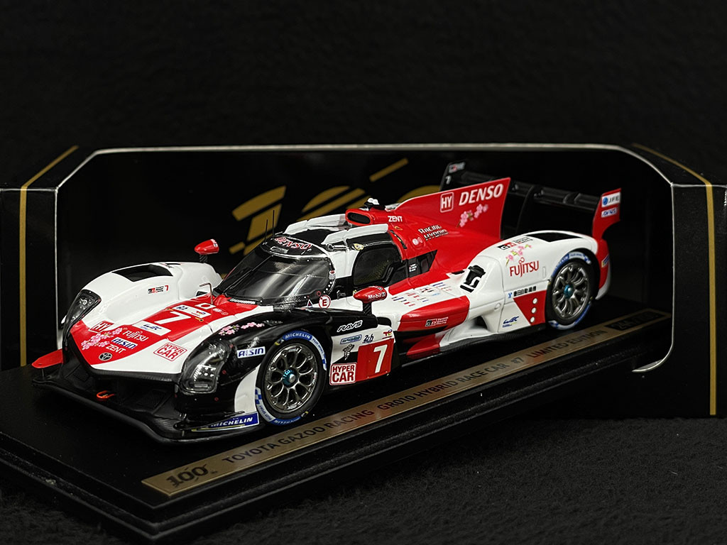 Toyota GR010 n° 7 24h Le Mans 2023 1/43 Spark TMBCE-NGR23-07