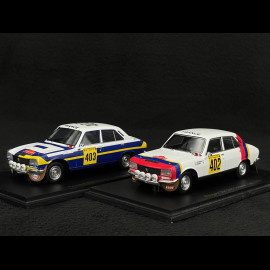 Duo Peugeot 504 n° 403 & n° 402 Sieger & 2. Rallye Codasur 1979 1/43 Spark