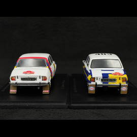 Duo Peugeot 504 n° 403 & n° 402 Winner & 2nd Rallye Codasur 1979 1/43 Spark