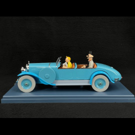 Tintin Dr Finney's Lincoln Torpedo - Cigars of the Pharaoh Sky Blue 1/24 29910