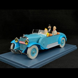 Tintin Dr Finney's Lincoln Torpedo - Cigars of the Pharaoh Sky Blue 1/24 29910