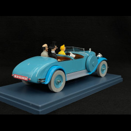 Tintin Dr Finney's Lincoln Torpedo - Cigars of the Pharaoh Sky Blue 1/24 29910