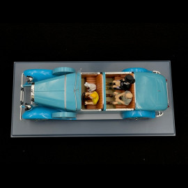 Tintin Dr Finney's Lincoln Torpedo - Cigars of the Pharaoh Sky Blue 1/24 29910