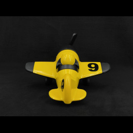 Vintage Plane Mimmo n° 9 Yellow Playforever PLMIM223