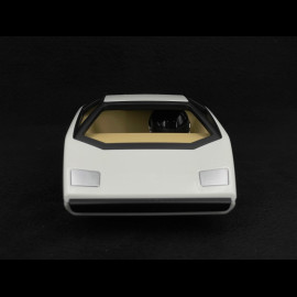 Vintage Car Lamborghini Countach silhouettes inspiration White Playforever PLUFO75