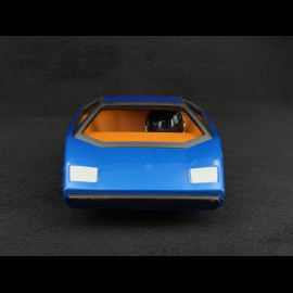 Vintage Car Lamborghini Countach silhouettes inspiration Blue Playforever PLUFO77