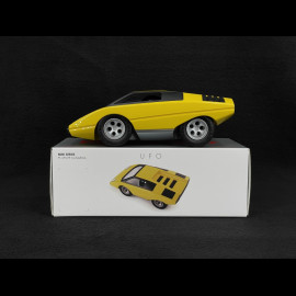 Vintage Car Lamborghini Countach silhouettes inspiration Yellow Playforever PLUFO79