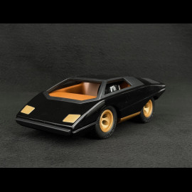 Vintage Car Lamborghini Countach silhouettes inspiration Black Playforever PLUFO74