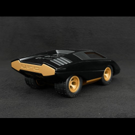 Vintage Car Lamborghini Countach silhouettes inspiration Black Playforever PLUFO74