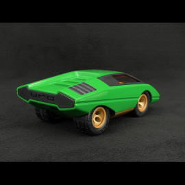 Vintage Car Lamborghini Countach silhouettes inspiration Green Playforever PLUFO78