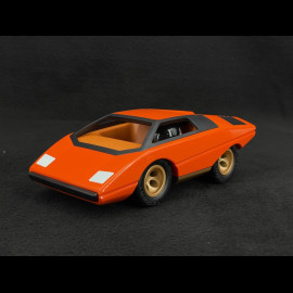 Vintage Car Lamborghini Countach silhouettes inspiration Orange Playforever PLUFO76