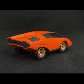 Vintage Car Lamborghini Countach silhouettes inspiration Orange Playforever PLUFO76